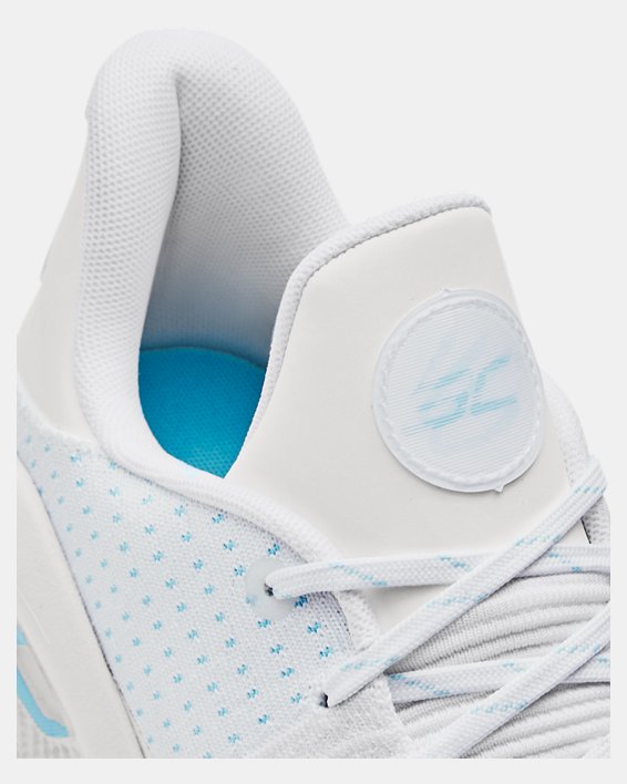 中性Curry 4 Low FloTro籃球鞋 in White image number 5